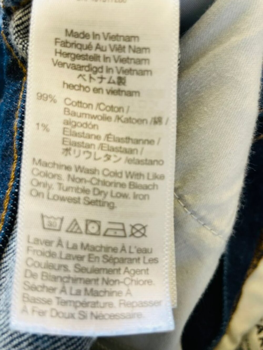 Madewell 90's Slim Straight High Rise Jeans Dark Wash Norman Comfort Stretch 27 - Picture 7 of 12